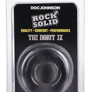 ROCK SOLID DONUT 3X CLEAR