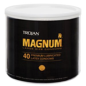 TROJAN MAGNUM 40PC CONTAINER