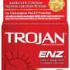 TROJAN ENZ REGULAR 3PK(NON-LUBE)