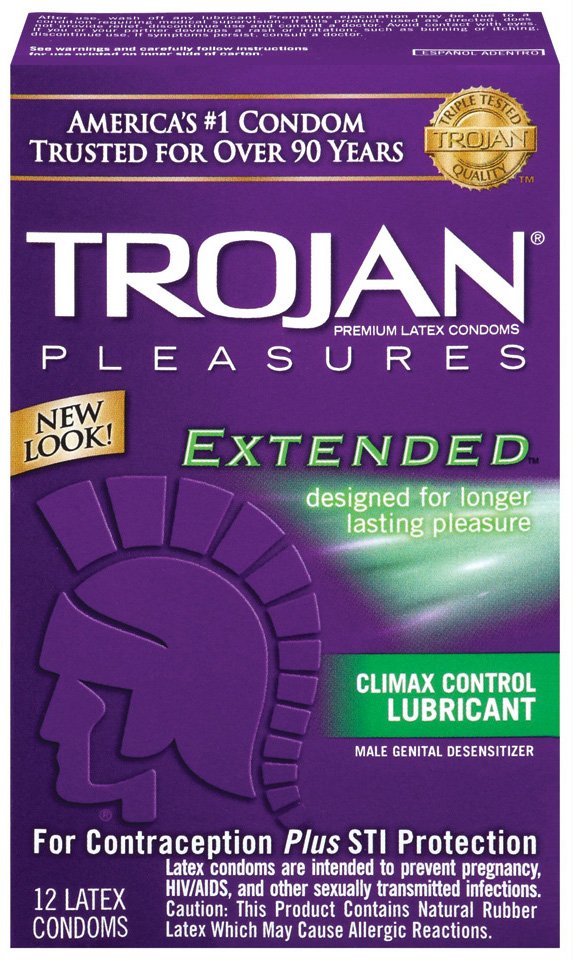 T97252Trojanlatexcondomsextended12pack