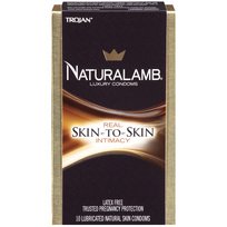 (D) TROJAN NATURALAMB 10PK LUBRICATED