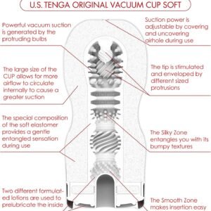 TENGA U.S. ORIGINAL VACUUM CUP GENTLE (NET)(Out Beg Jan)