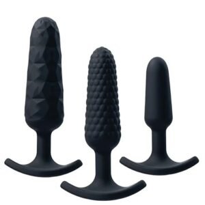 TRIO ANAL PLUG SET BLACK