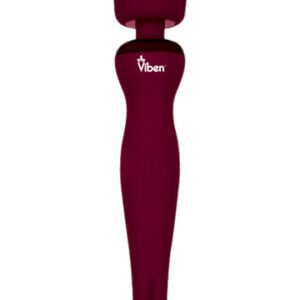 VIBEN SULTRY INTENSE HANDHELD WAND MASSAGER RUBY