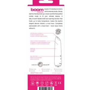 VEDO BOOM RECHARGEABLE WARMING VIBE FOXY PINK