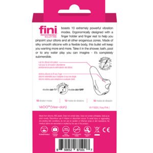 VEDO FINI RECHARGEABLE BULLET VIBE PINK