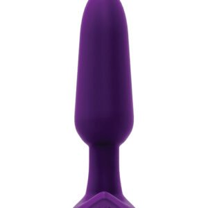 VEDO BUMP PLUS RECHARGEABLE REMOTE CONTROL ANAL VIBE DEEP PURPLE