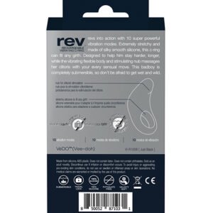 VEDO REV RECHARGEABLE C-RING VIBRATING BLACK