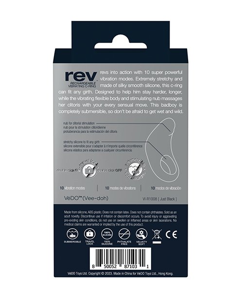 VIR1008vedorevrechargeablecringblack5
