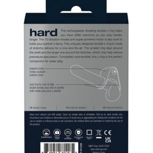 HARD RECHARGEABLE C RING BLACK