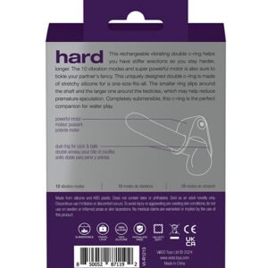 HARD RECHARGEABLE C RING PURPLE