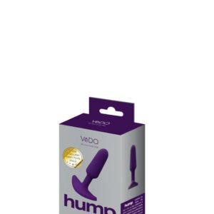 VEDO HUMP SILICONE ANAL PLUG PURPLE