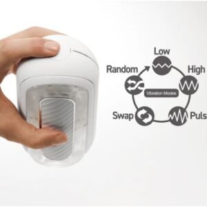 FLIP ZERO GRAVITY ELECTRONIC VIBRATION WHITE