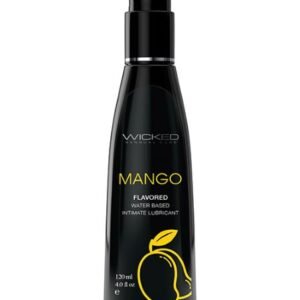 WICKED AQUA MANGO FLAVORED WATER BASED 4 OZ