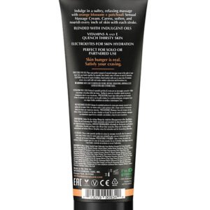 WICKED MASSAGE CREAM ORANGE BLOSSOM + PATCHOULI 4 OZ