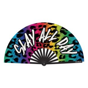 SLAY ALL DAY HAND FAN (NET)