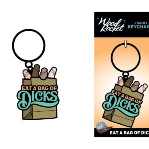 EAT A BAG OF DICKS KEYCHAIN (NET)