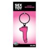 PINK DILDO KEYCHAIN (NET)