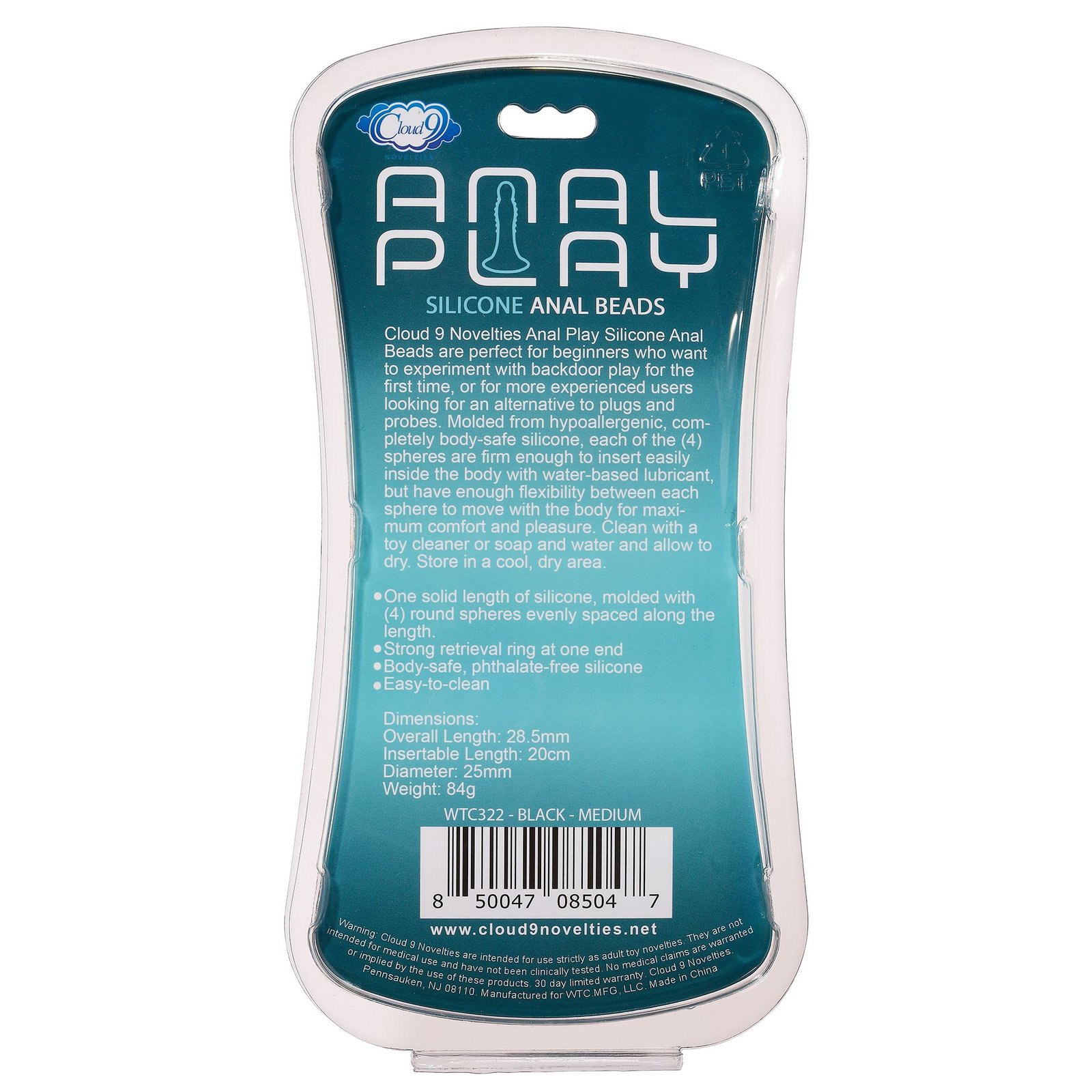 WTC322analplayanalbeadsblacknewpkg2