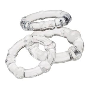 CLOUD 9 COCKRING COMBO BEADED CLEAR
