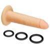 CLOUD 9 DUAL DENSITY DILDO TOUCH 7IN W/ NO BALLS LIGHT