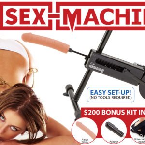 CLOUD 9 PRO III SEX MACHINE (NET) COLOR BLACK LIGHT DILDO
