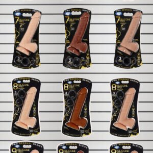 PRO SENSUAL PREMIUM SILICONE DONG PLANOGRAM 12PC 6 7 8 9IN