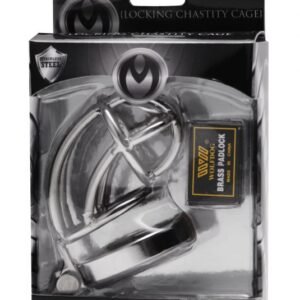 MASTER SERIES CAPTUS STAINLESS STEEL CHASTITY CAGE