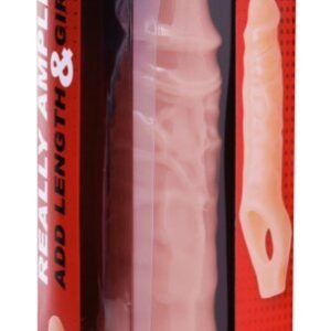 SIZE MATTERS REALLY AMPLE PENIS ENHANCER SHEATH FLESH
