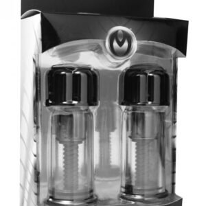 MASTER SERIES BLACK MAXXX TWIST NIPPLE SUCKERS BLACK