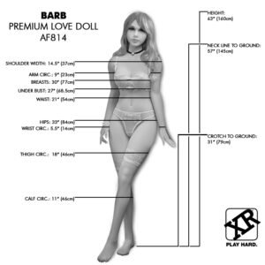 (SPECIAL ORDER) BARB PREMIUM FEMALE LOVE DOLL (W/ RETAIL BOX)