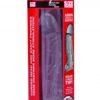 SIZE MATTERS 2IN CLEAR PENIS EXTENDER SLEEVE