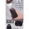 LOADZ 8.5IN VIBRATING DILDO SQUIRTING DARK