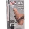 LOADZ 8.5IN VIBRATING DILDO SQUIRTING LIGHT