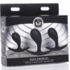MASTER SERIES DARK DROPLETS 3PC CURVED ANAL TRAINER SET