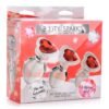 BOOTY SPARKS RED HEART GLASS ANAL PLUG SET