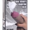 LOADZ 7IN DUAL DENSITY SQUIRTING DILDO DARK