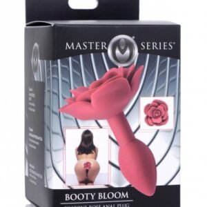 MASTER SERIES BOOTY BLOOM SILICONE ROSE ANAL PLUG