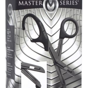 MASTER SERIES SNIP HEAVY DUTY BONDAGE SCISSORS W/ CLIP