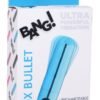 BANG! 10X VIBRATING METALLIC BULLET BLUE