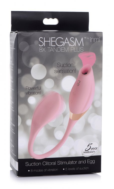 XRAG674tandemsuctionvibratorpink6