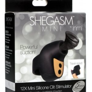 INMI SHEGASM MINI 12X CLIT STIMULATOR BLACK