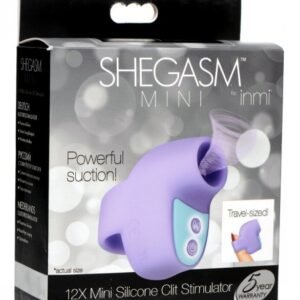 INMI SHEGASM MINI 12X CLIT STIMULATOR PURPLE