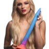CREATURE COCKS MAKARA GLOW IN THE DARK SILICONE SNAKE DILDO