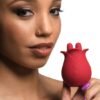 BLOOMGASM THE ROSE FONDLE 10X MASSAGING ROSE CLIT STIMULATOR