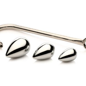 MASTER SERIES ANAL HOOK TRAINER W/ 3 PLUGS