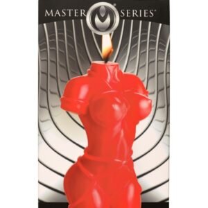 MASTER SERIES BOUND GODDESS DRIP CANDLE RED