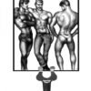 TOM OF FINLAND 3 PIECE COCK NUTS