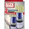 SIZE MATTERS 2 MAX TWIST NIPPLE SUCKERS