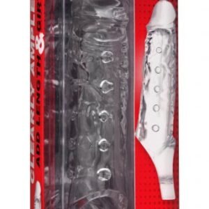 SIZE MATTERS CLEARLY AMPLE PENIS ENHANCER SHEATH